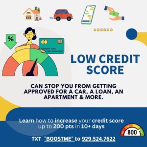 Boost your credit score by up to 200 points